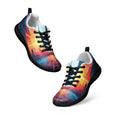 Damen Turnschuhe in buntem Neon Tech Design von majorprint